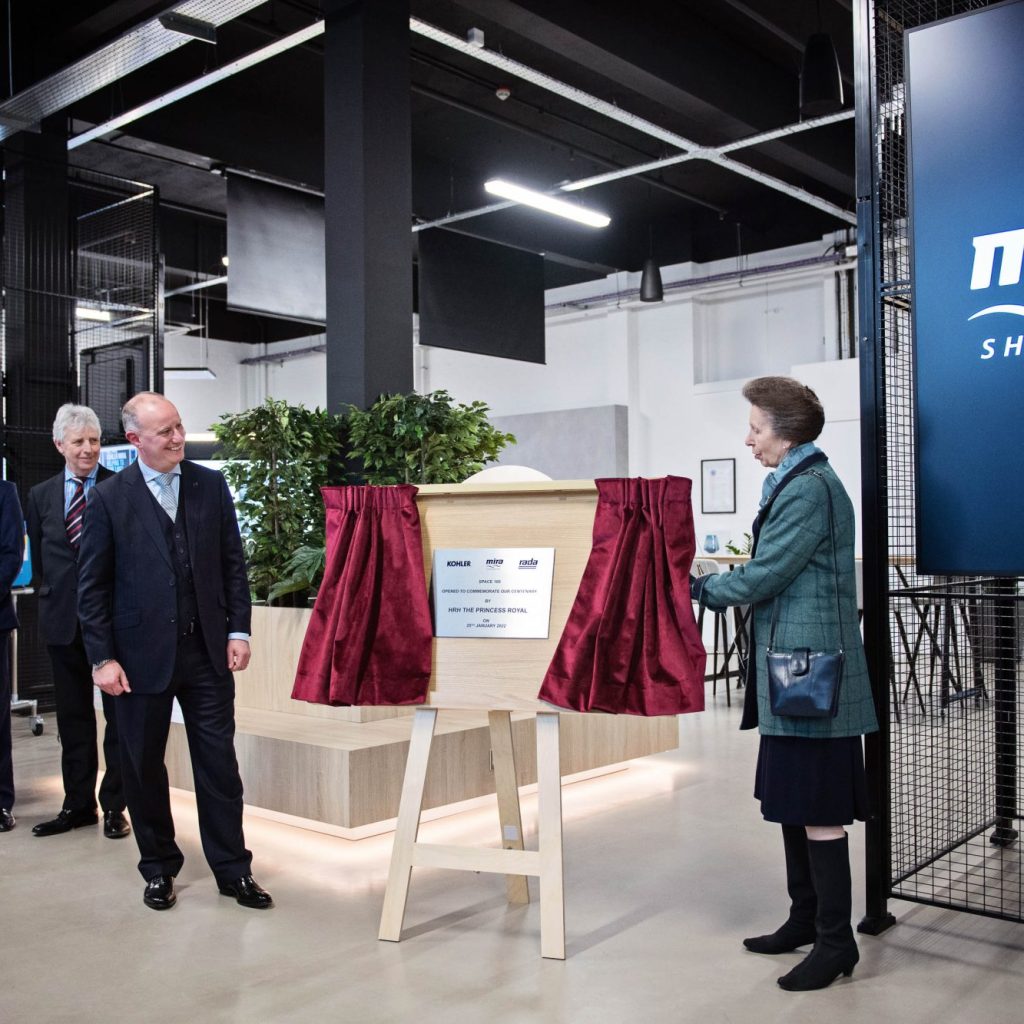Mira Showers | HRH The Princess Royal Visit | Space 100